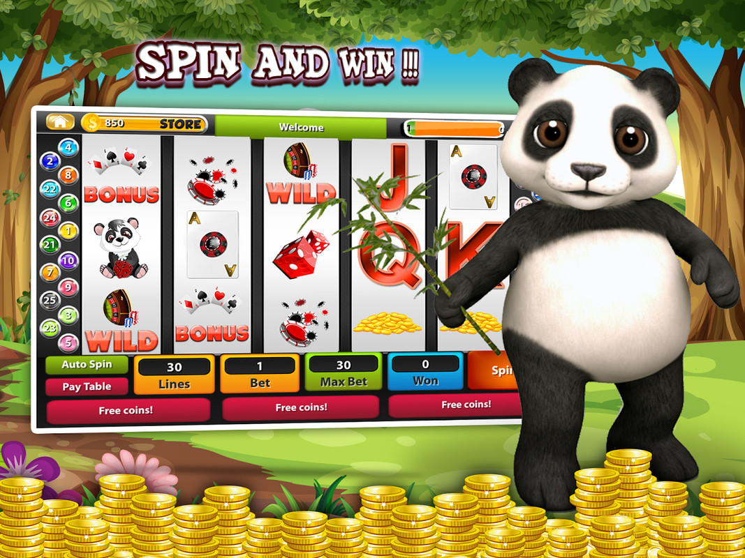 Download wild panda slot machine games