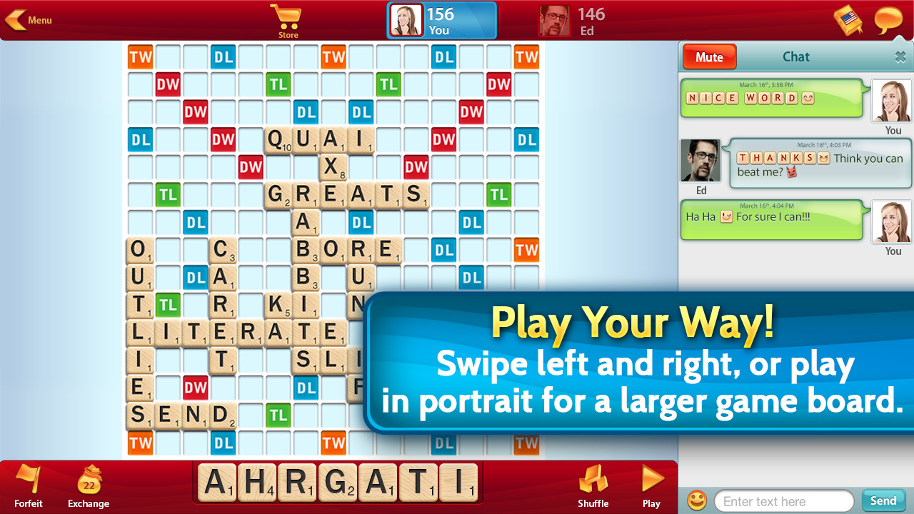 play scrabble online us against computer