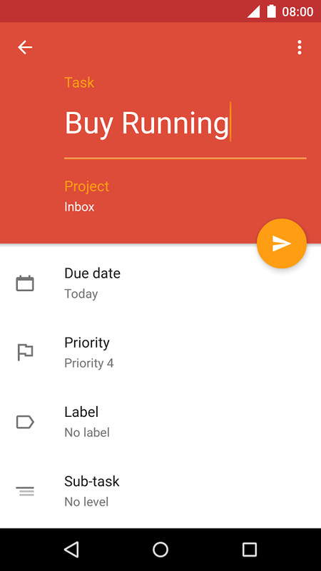 todoist android todo