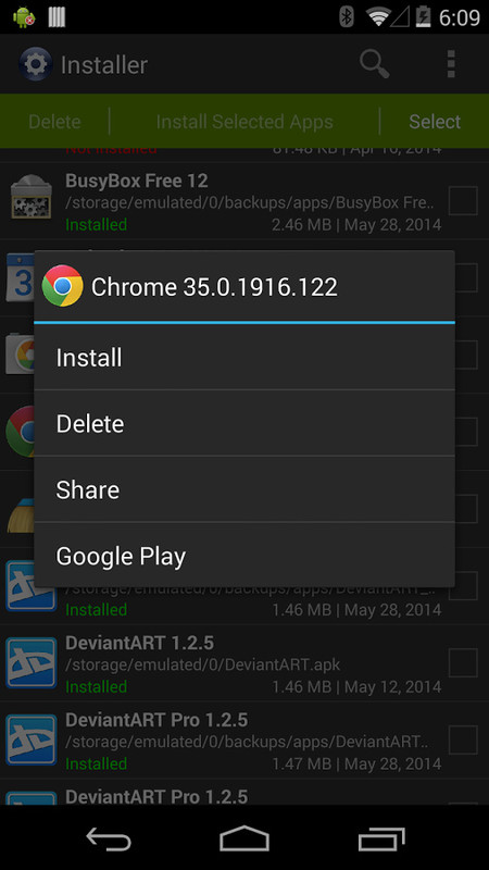 update adnroid through apkinstaller