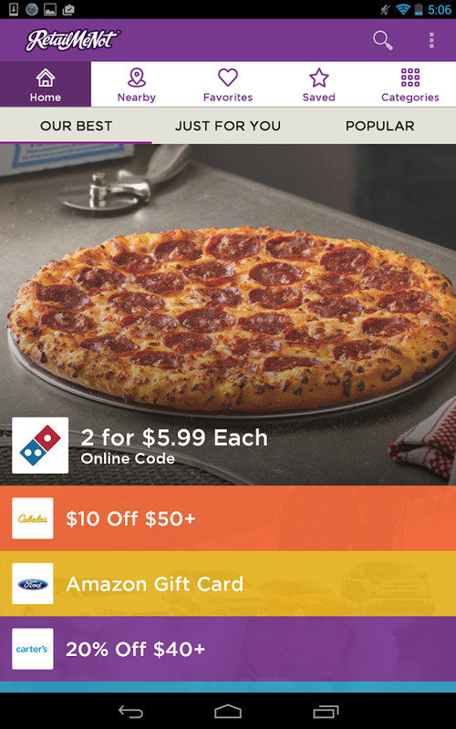 RetailMeNot Coupons APK Free Shopping Android App Download Appraw