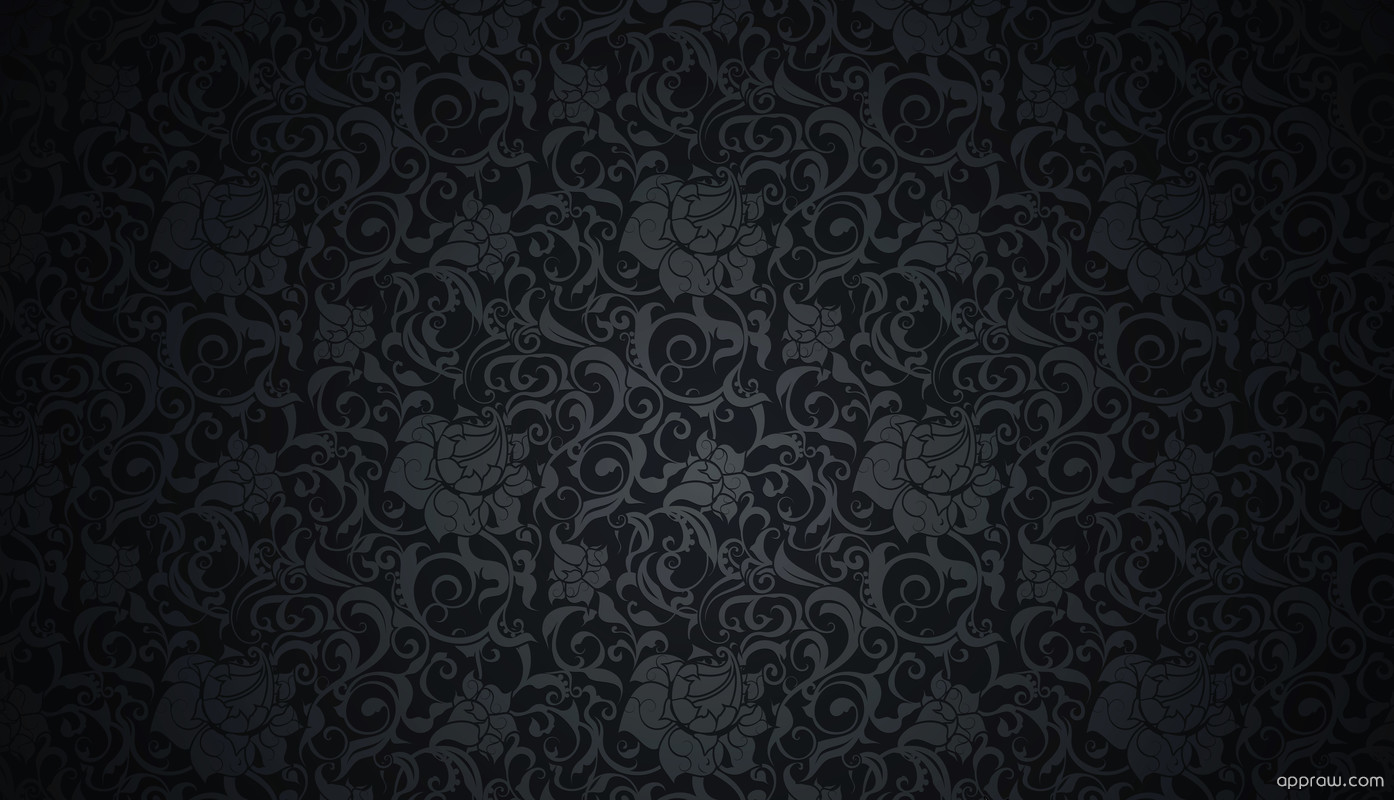 Dark Flower Pattern Wallpaper download - Floral HD Wallpaper - Appraw