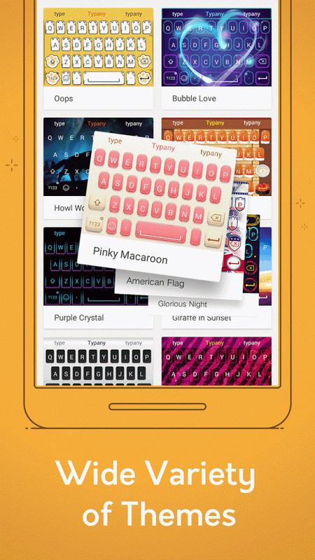 Typany Keyboard - Fast & Free Free Android Keyboard download - Appraw