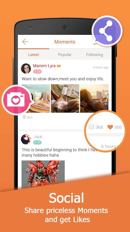 Mico - Meet New People & Chat APK Free Social Android App ... - 450 x 800 jpeg 63kB