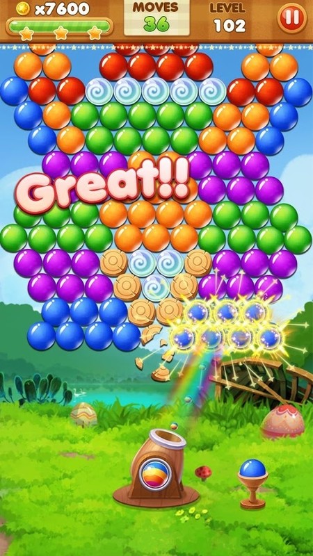 bubble shooter 2 player online