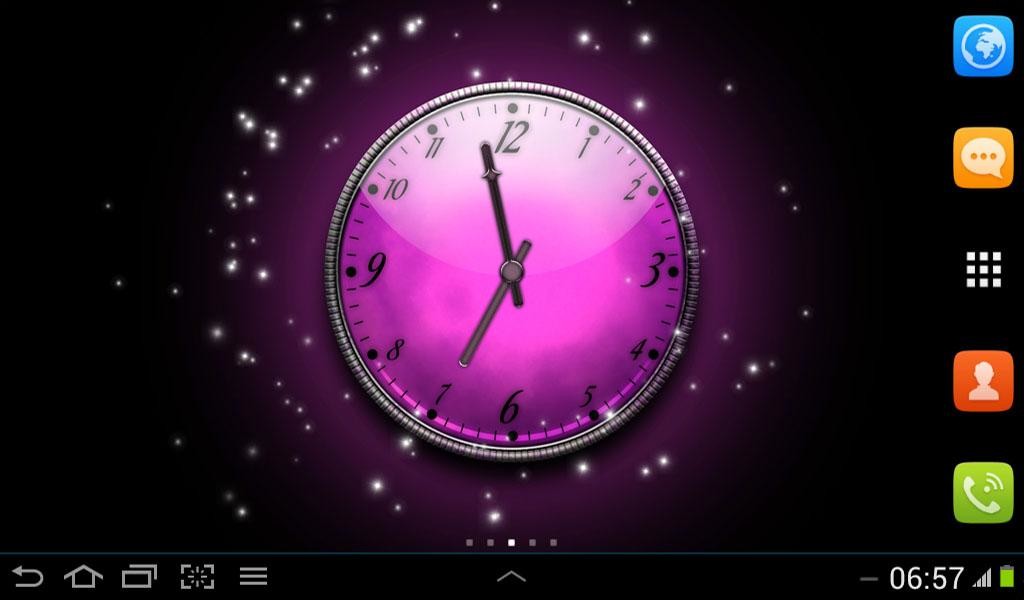 Clock with Seconds Free Android Live Wallpaper download - Appraw