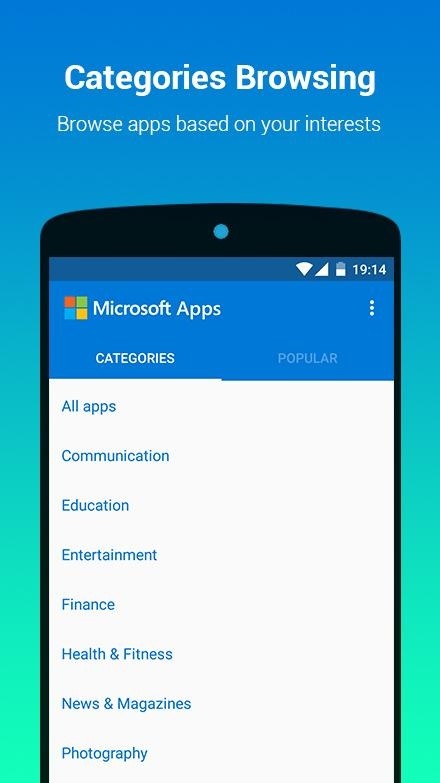 microsoft apps app store play google android launches own its apk