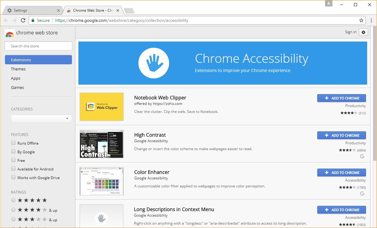 open google chrome extensions