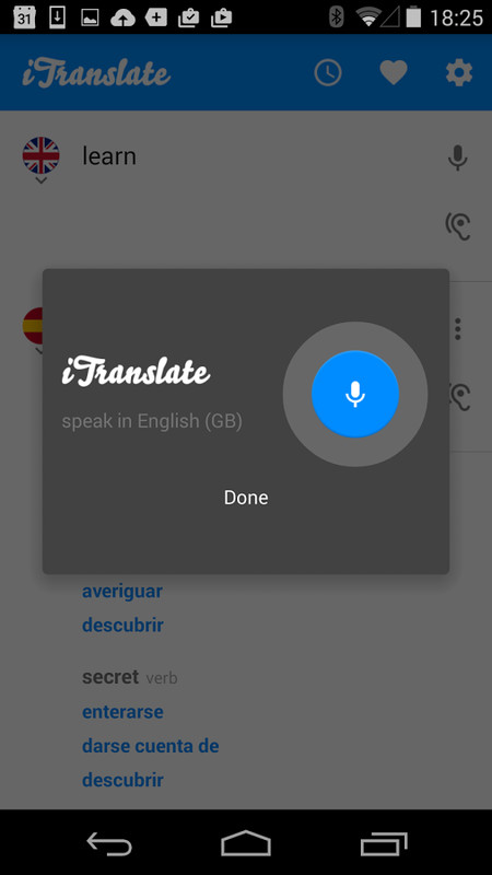 itranslate voice android