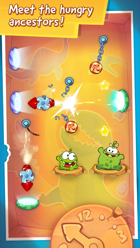 cut the rope time travel level 5 4