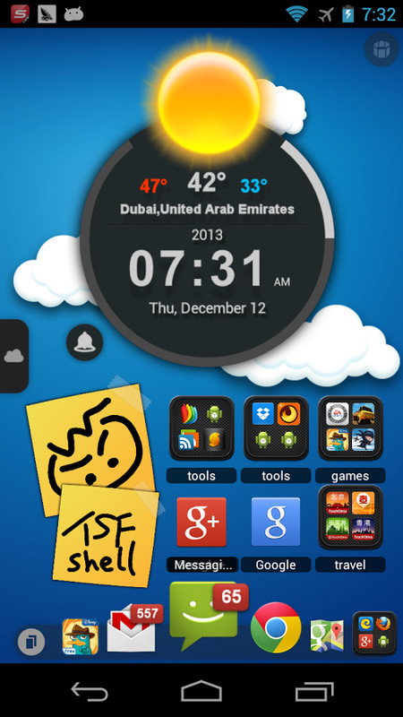 TSF Launcher 3D Shell APK Free Android App download - Appraw