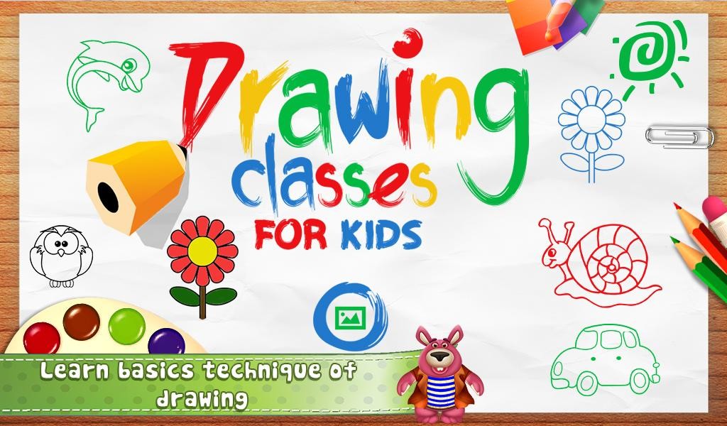 Drawing Classes For Kids APK Free Educational Android Game download