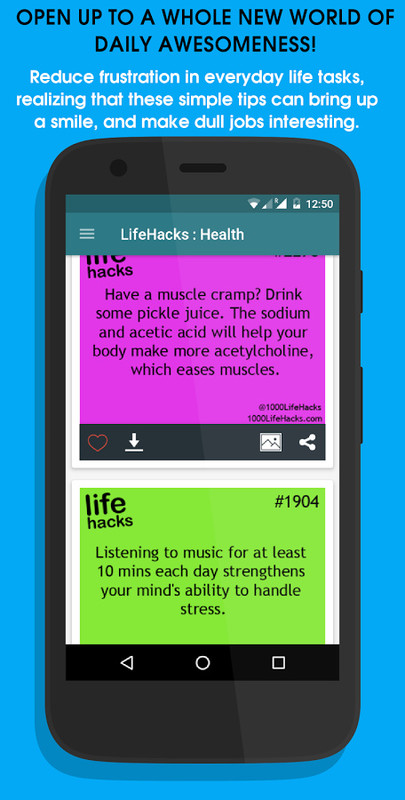 Life Hacks APK Free Android App download - Appraw