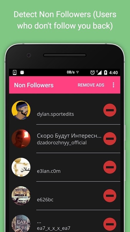 non followers for instagram - get followers app for instagram apk