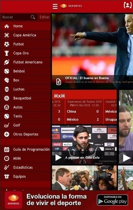 Televisa Deportes APK Free Android App download - Appraw