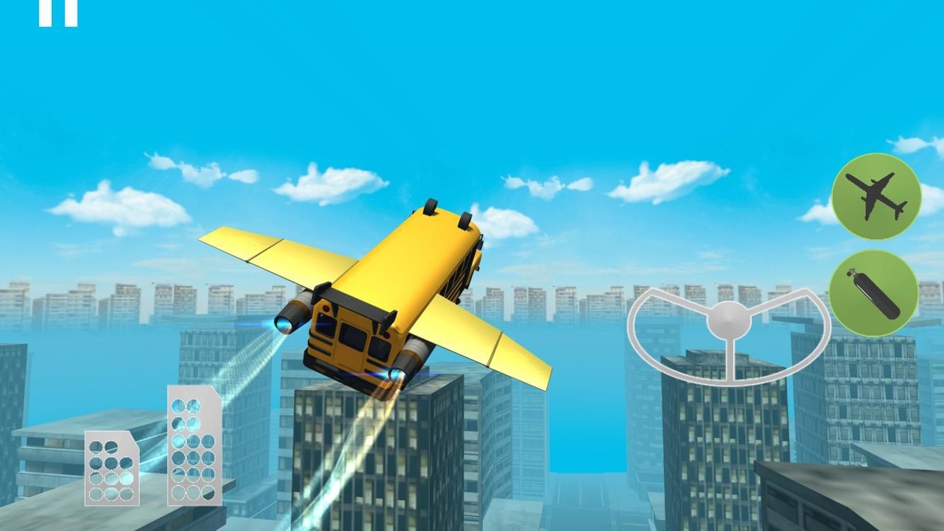 Flying Bus Simulator 2016 APK Free Simulation Android Game
