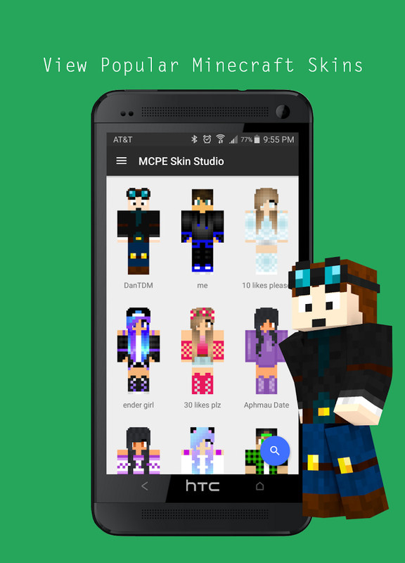 skins for minecraft app store