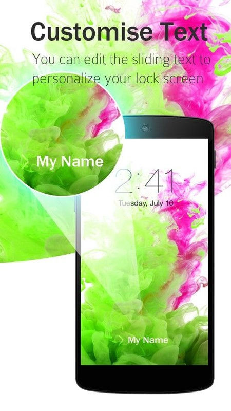 Lock Screen LG G3 Theme Free Android Theme download - Appraw