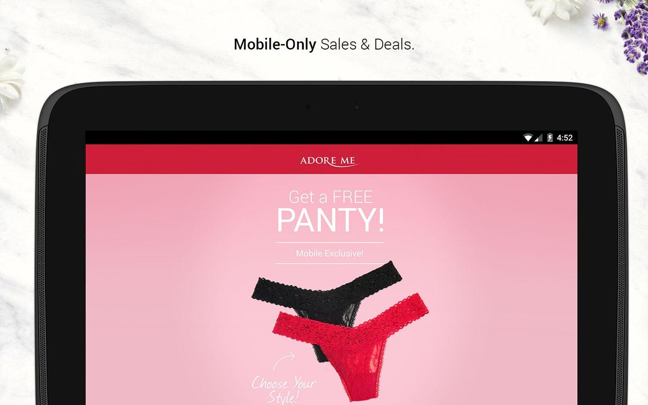 Adore me app clearance