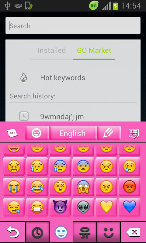 Keyboard Pure Pink Free Android Keyboard download - Appraw