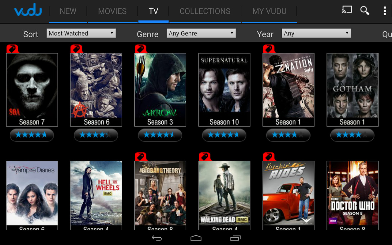 VUDU Movies and TV APK Free Android App download - Appraw