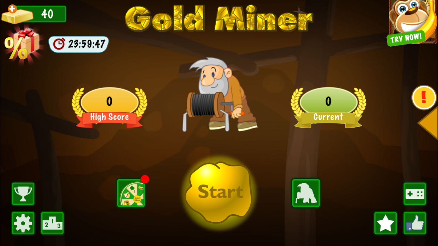 play gold miner special edition free online