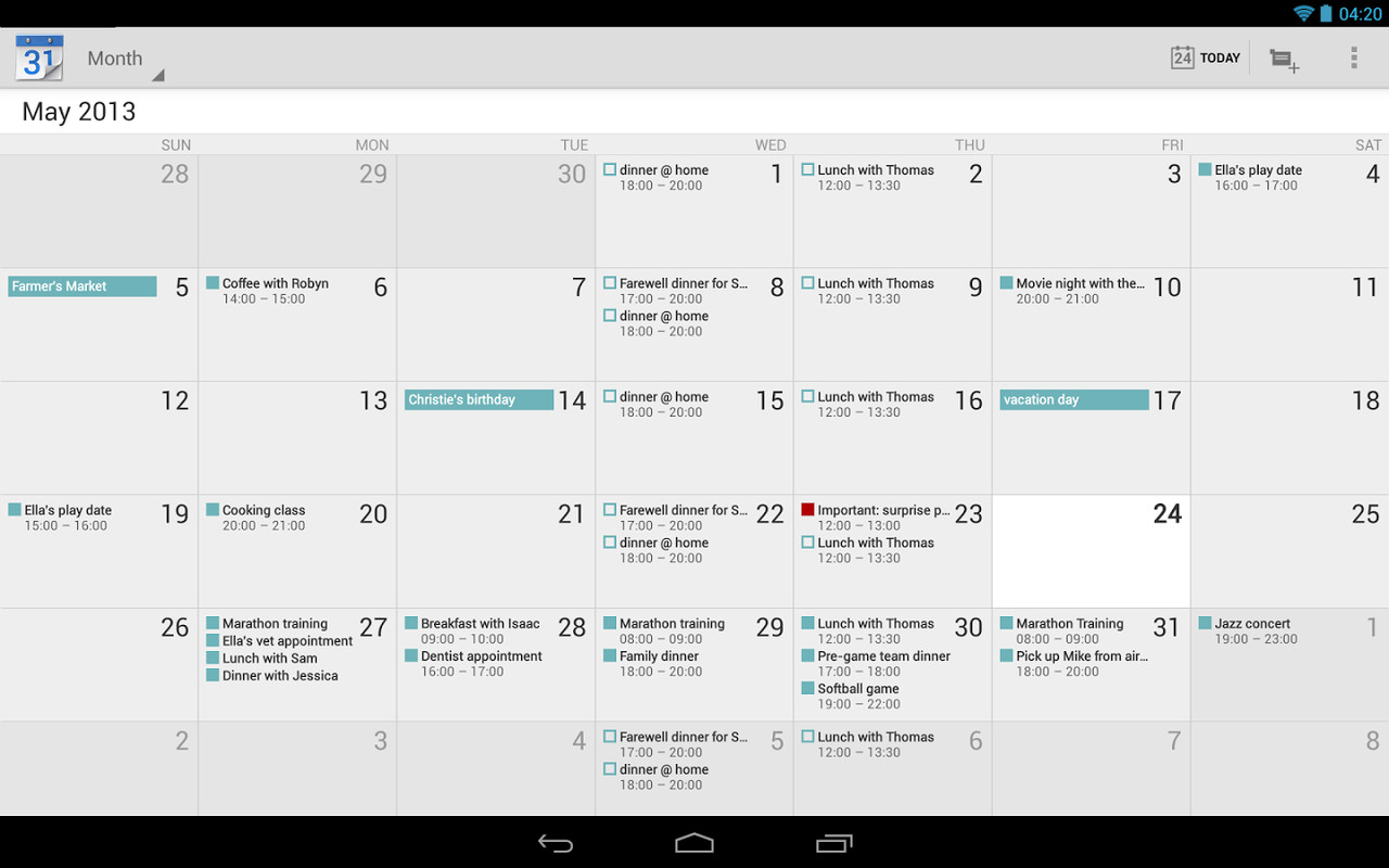 Google Calendar APK Free Android App download Appraw
