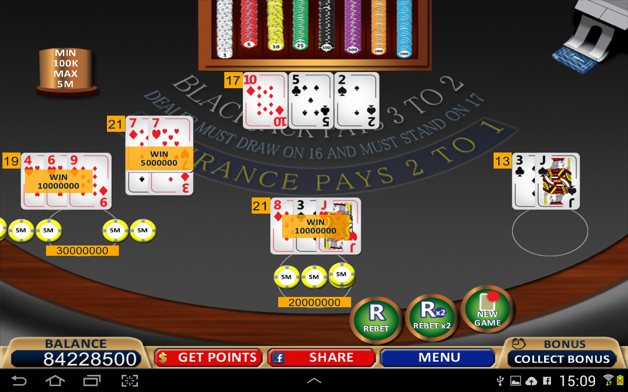 rules of casino card game