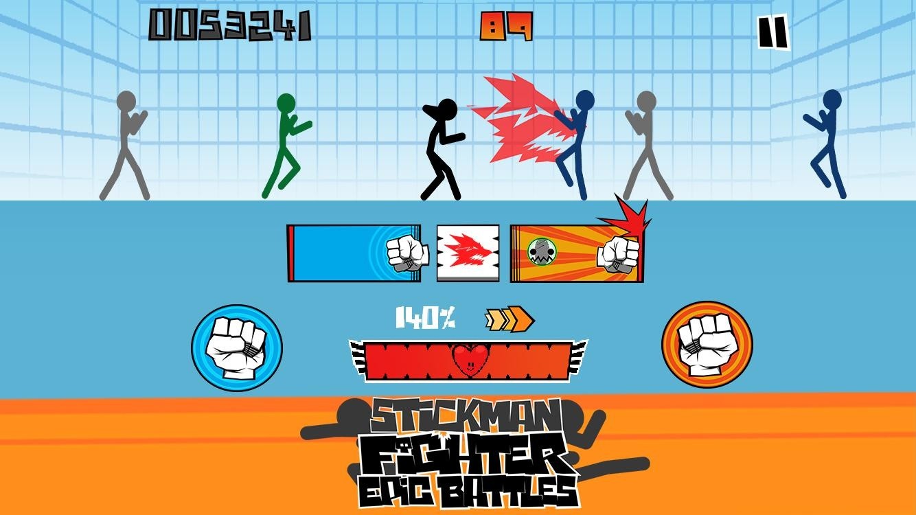 Stickman fighter : Epic battle APK Free Action Android Game download -  Appraw