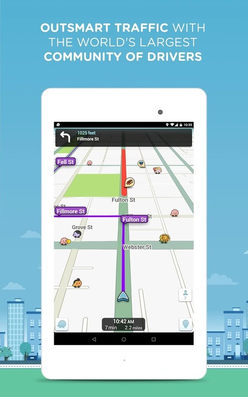 Waze Social GPS Maps &amp; Traffic APK Free Android App ...