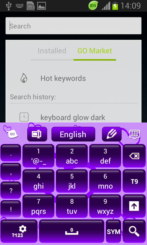 Download Purple Keyboard For Android