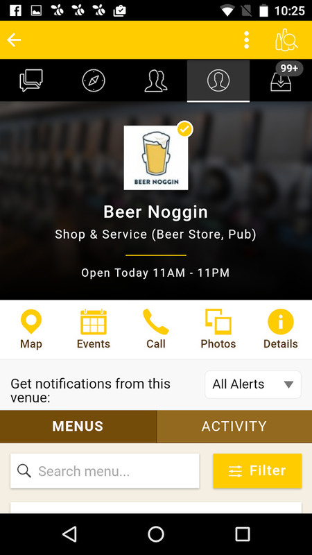 untappd app android