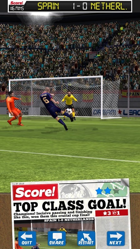 Score! World Goals APK Free Sports Android Game download - Appraw
