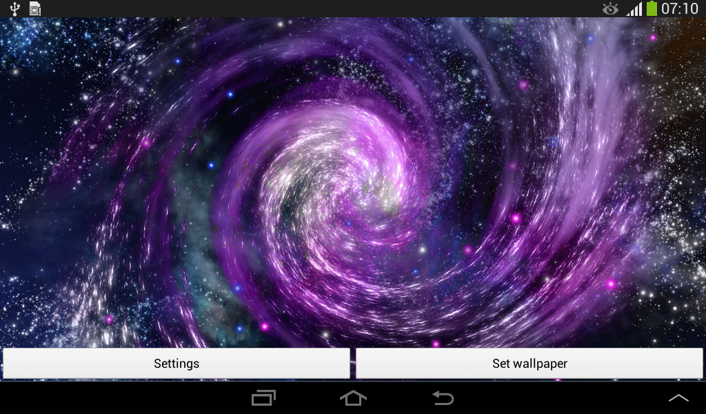 Galaxy Live Wallpaper Free Android Live Wallpaper download - Appraw
