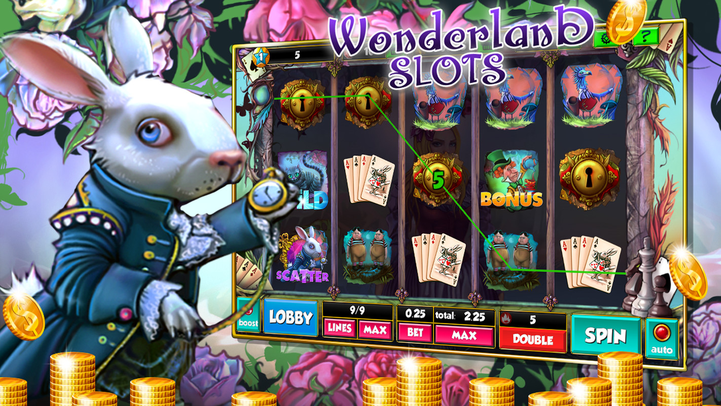 Wonderland Slot Machine - HD APK Free Casino Android Game ...