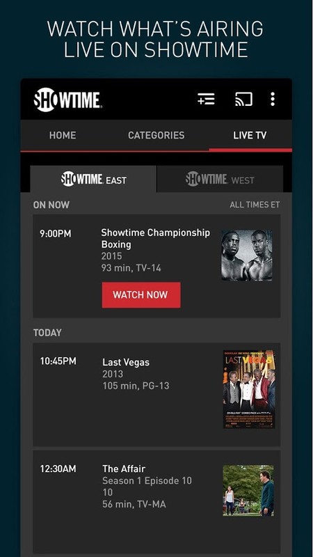 download showtime app on pc