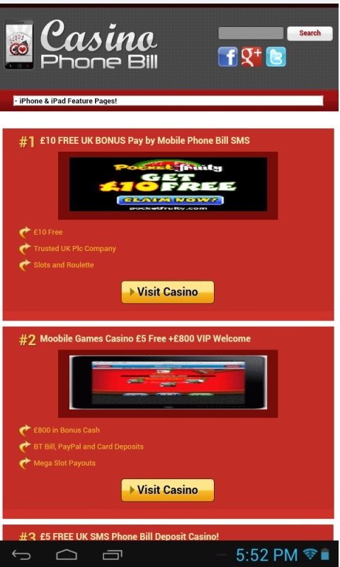 Online Casino Pay By Phone Bill Australia