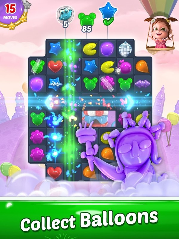 Balloon Paradise - Match 3 Puzzle Game for windows download free