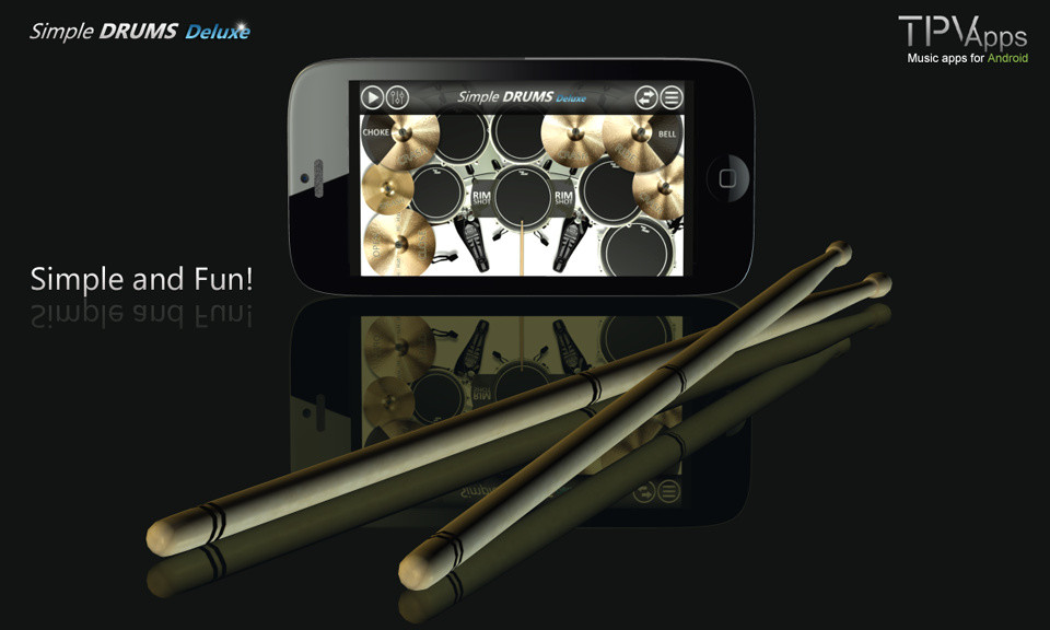 Simple Drums Deluxe APK Free Android App download - Appraw