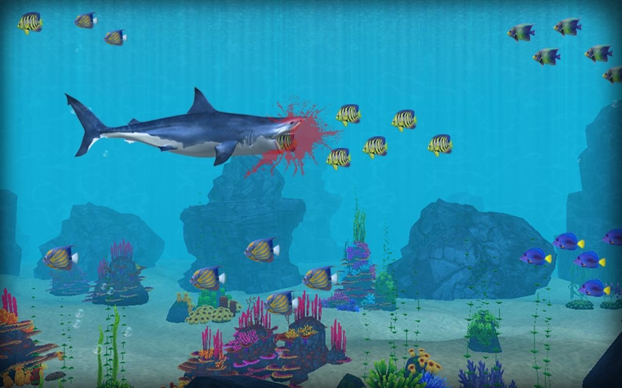 shark attack game