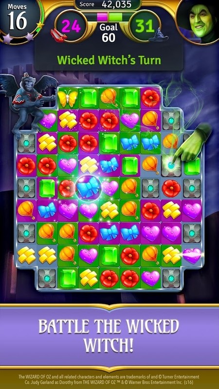 Wizard of Oz: Magic Match APK Free Puzzle Android Game 