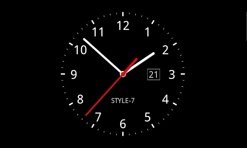 Analog Clock Live Wallpaper 7 Free Android Live Wallpaper Download Appraw