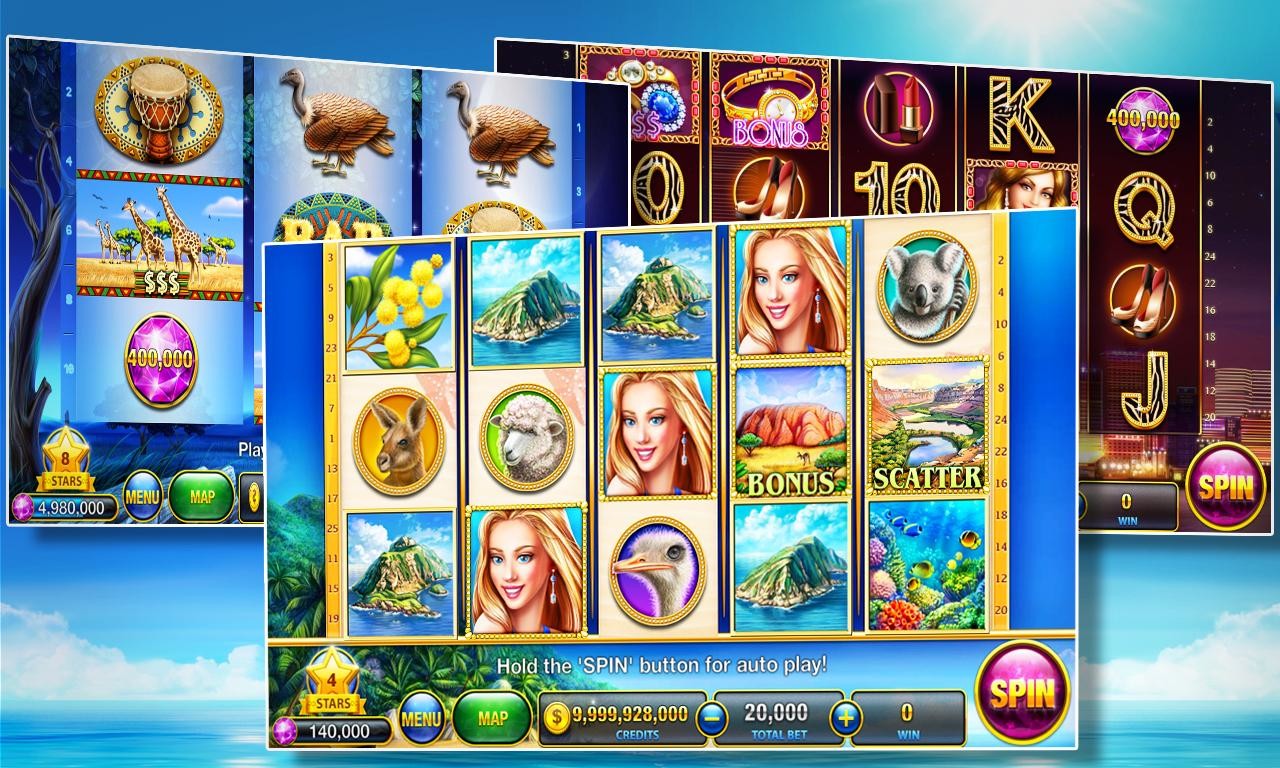 different types of slot machines in vegas