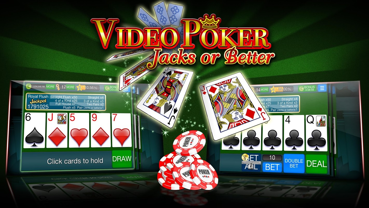 free slots video poker jacks or better