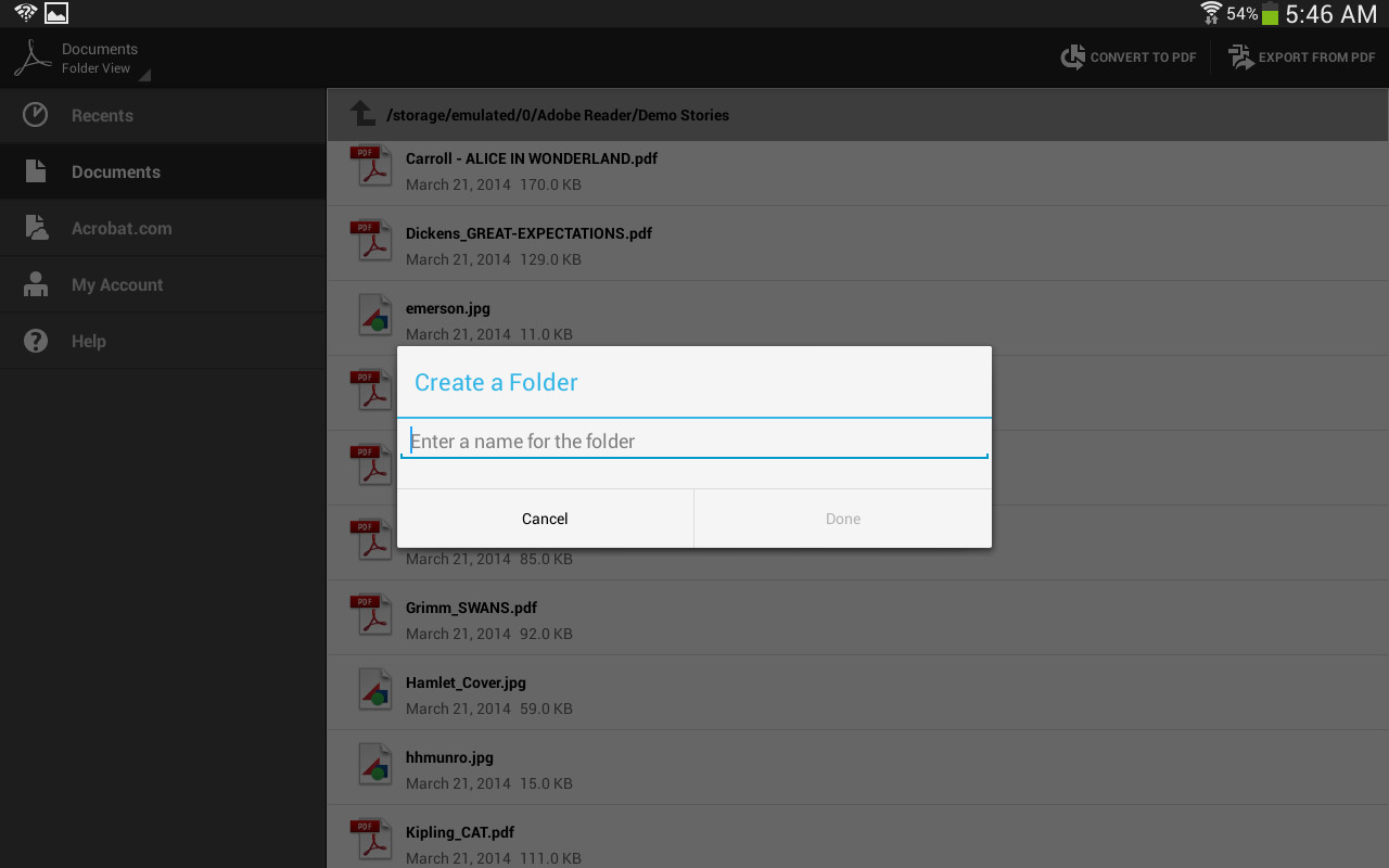 adobe reader app