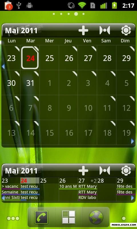 Pure Grid Calendar Widget APK Free Android App Download Appraw