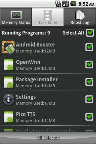 memory booster ram optimizer