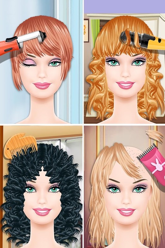 Fashion Doll Hair SPA APK Free Educational Android Game 