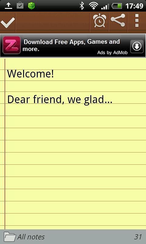 download notepad for android mobile