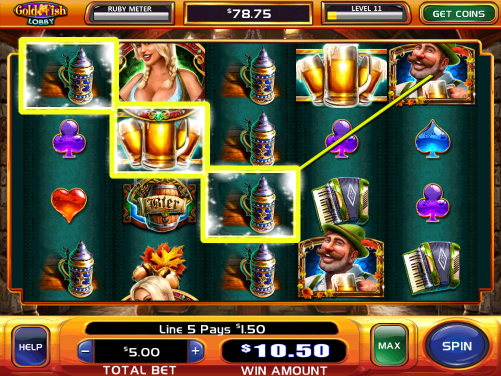 gold fish slots free coins